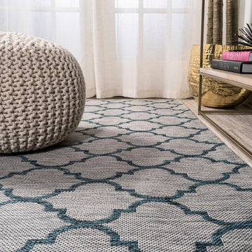 Arabesque Ogee Trellis Indoor/outdoor Area Rug